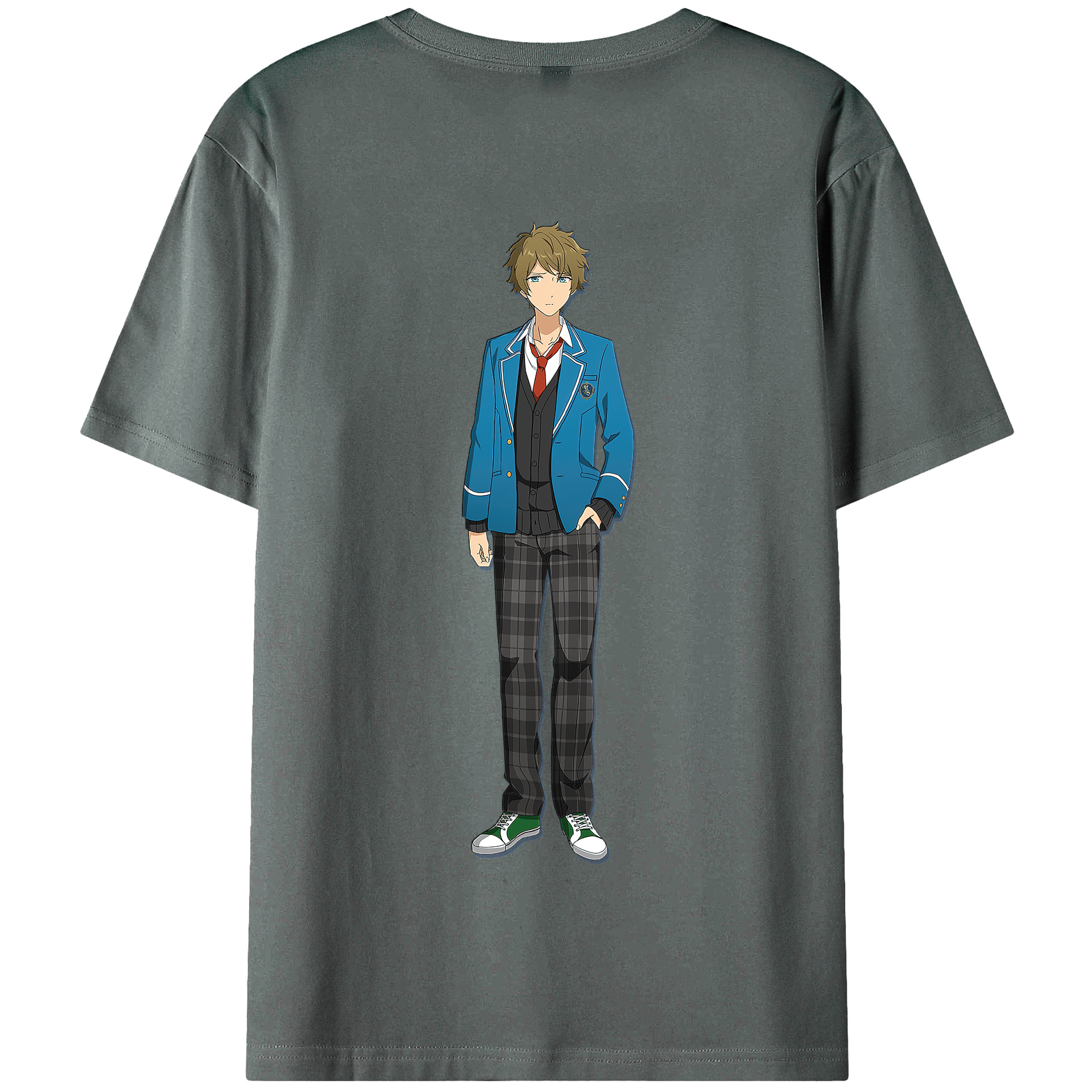 （画像用） あんさんぶるスターズ! Ensemble Stars 綿100％半袖Tシャツ（背面プリント）